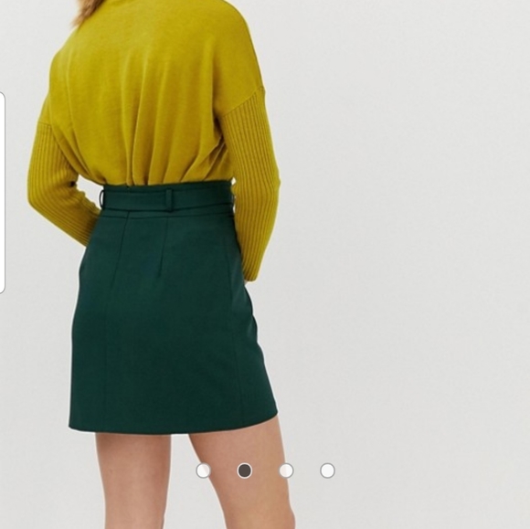 ASOS DESIGN tailored mini skirt withย obi tie - Picture 3 of 8